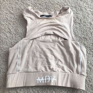 Workout crop top